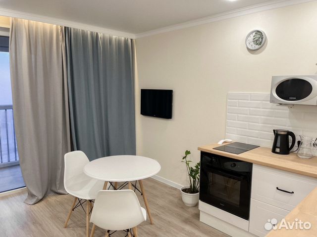 

Квартира-студия, 35 м², 2 кровати