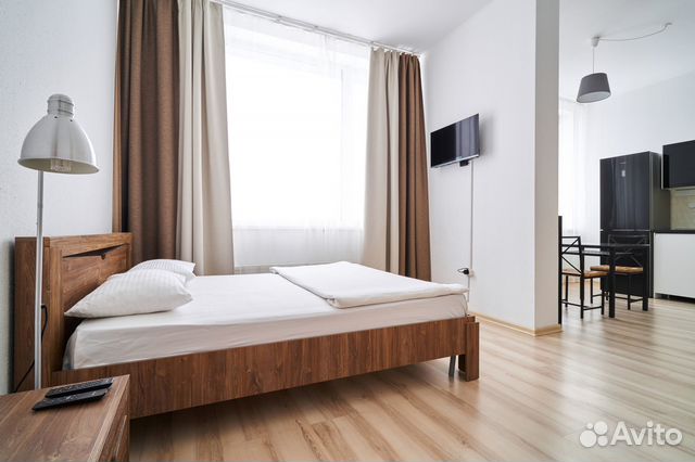

Квартира-студия, 43,4 м², 1 кровать