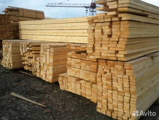 Обрезная доска 2 сорт хвоя 40х200х6000 Обрезная доска 2 сорт хвоя 40х200х6000