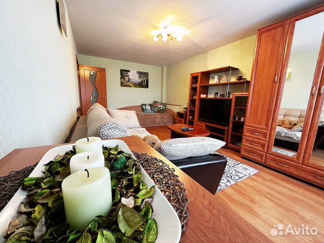 

1-к. квартира, 33 м², 2 кровати