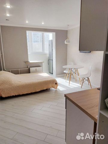 

Квартира-студия, 32 м², 1 кровать