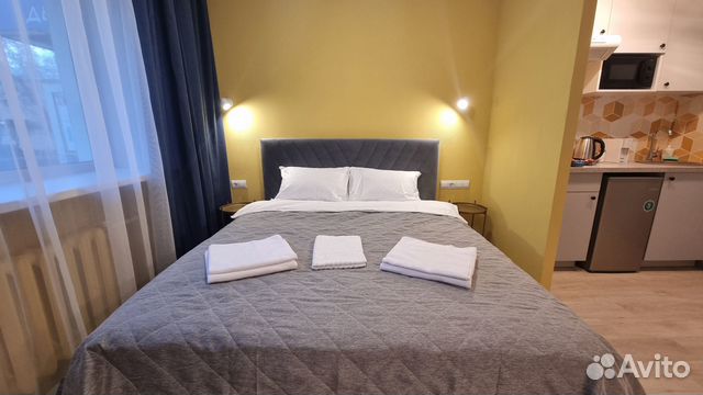 

Квартира-студия, 25 м², 2 кровати