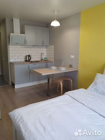 

Квартира-студия, 25 м², 2 кровати