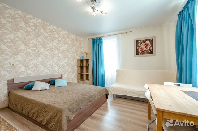

Квартира-студия, 30 м², 2 кровати