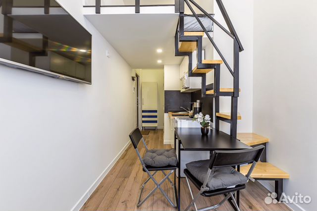 

Квартира-студия, 24 м², 2 кровати