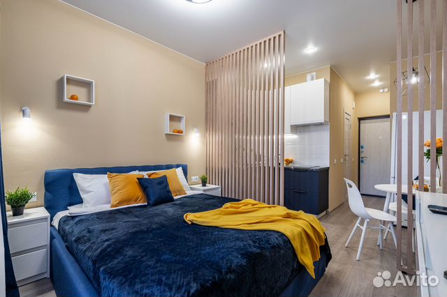 

Квартира-студия, 24 м², 1 кровать