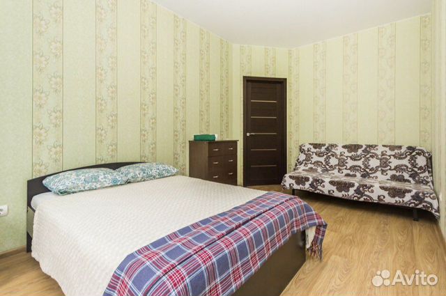 

1-к. квартира, 43 м², 2 кровати