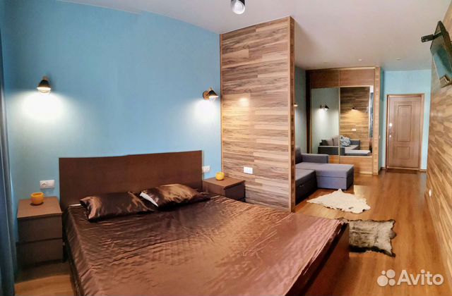 

1-к. квартира, 42 м², 3 кровати