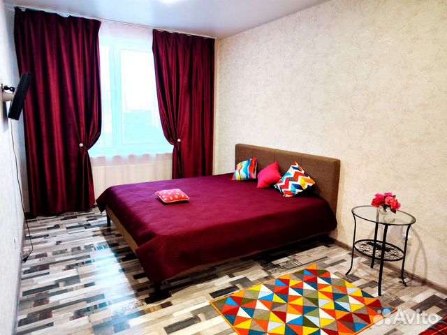 

1-к. квартира, 45 м², 3 кровати