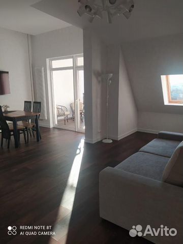 

1-к. квартира, 60 м², 2 кровати