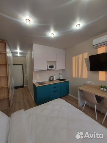 

Квартира-студия, 25 м², 1 кровать