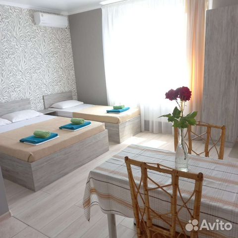 

Квартира-студия, 25 м², 2 кровати