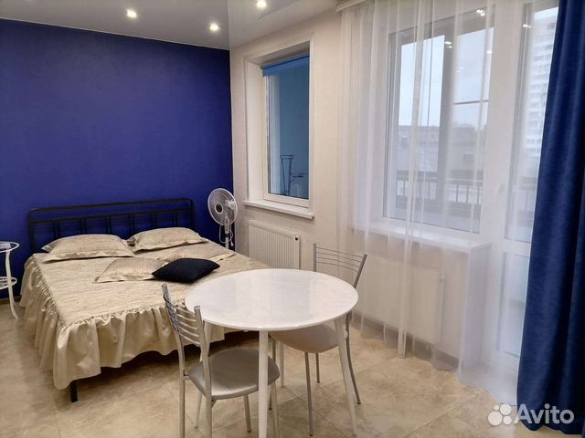 

Квартира-студия, 30 м², 2 кровати