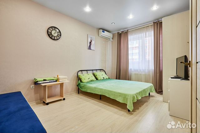 

1-к. квартира, 42 м², 2 кровати