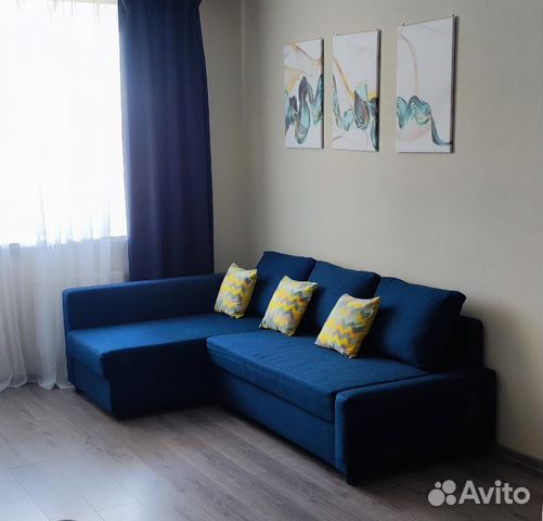 

1-к. квартира, 52 м², 1 кровать