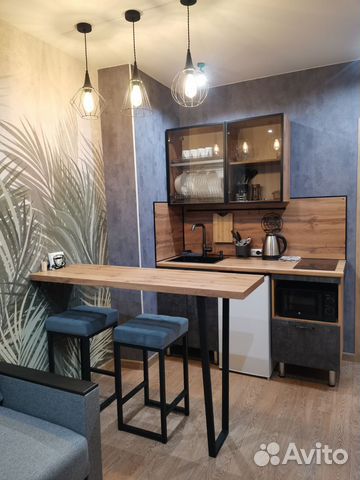 

Квартира-студия, 45 м², 2 кровати