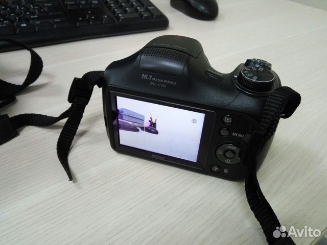 Sony Cyber Shot DSC H100+ сумка+ зарядка+ кабель