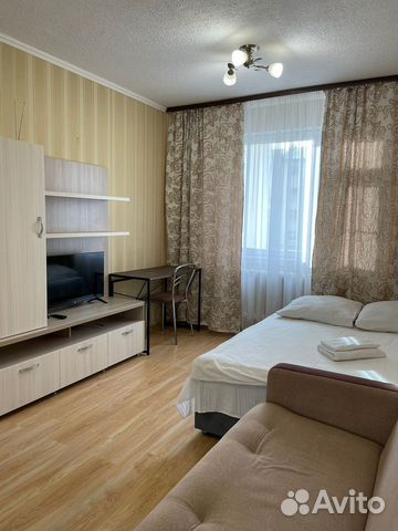 

1-к. квартира, 37 м², 2 кровати