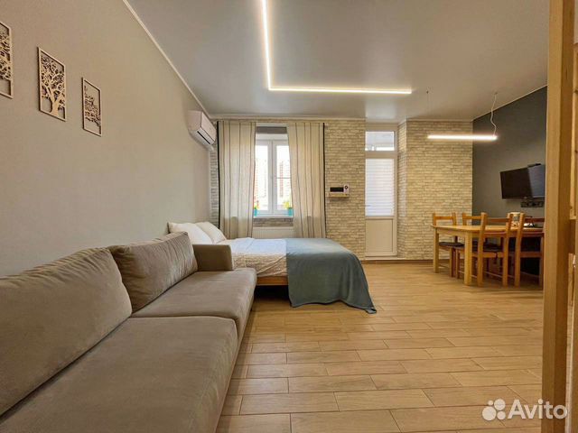 

Квартира-студия, 30 м², 2 кровати