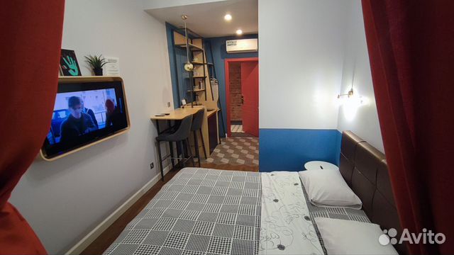 

Квартира-студия, 28,5 м², 1 кровать
