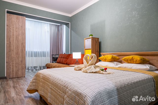 

1-к. квартира, 30 м², 2 кровати