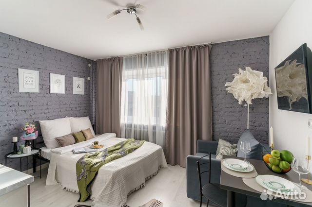 

Квартира-студия, 20 м², 2 кровати