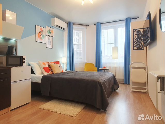 

Квартира-студия, 16 м², 1 кровать
