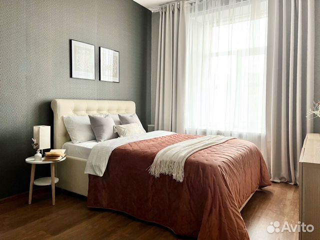 

1-к. квартира, 40 м², 2 кровати