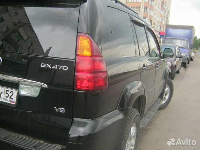 Дефлекторы окон и капота Lexus GX470 (2002-2009)