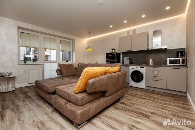

1-к. квартира, 52 м², 2 кровати