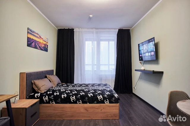 

Квартира-студия, 25 м², 1 кровать