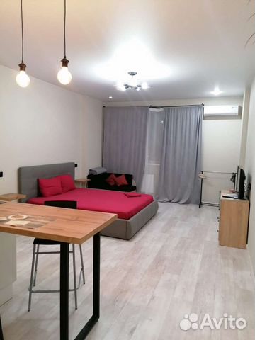 

Квартира-студия, 33 м², 2 кровати