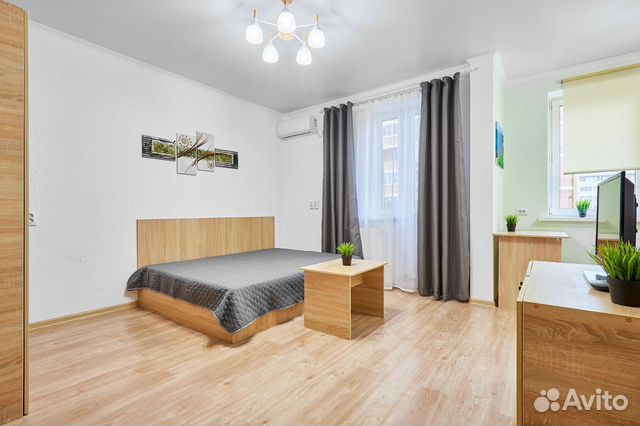 

Квартира-студия, 29 м², 1 кровать
