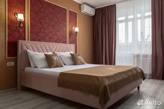 

1-к. квартира, 42 м², 2 кровати