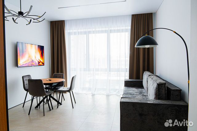 

1-к. квартира, 46 м², 2 кровати