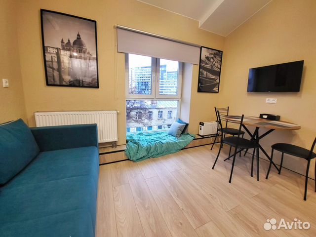 

Квартира-студия, 19 м², 2 кровати