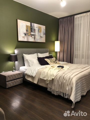

1-к. квартира, 46 м², 3 кровати