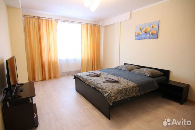 

1-к. квартира, 41 м², 1 кровать