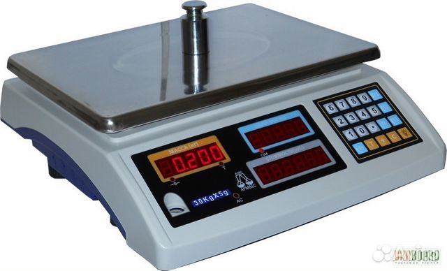 Весы электронные 30кг 40кг (новые) Доставка