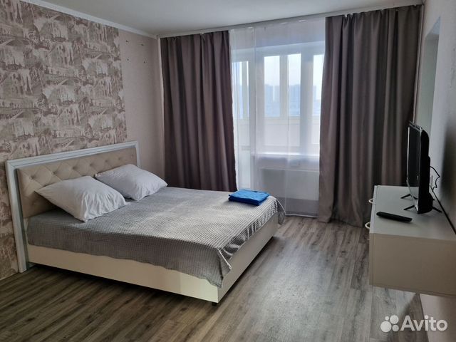 

1-к. квартира, 45 м², 2 кровати