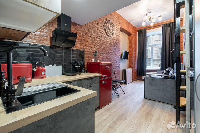 

Квартира-студия, 21 м², 2 кровати