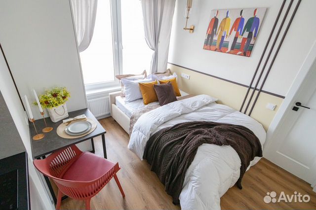 

Квартира-студия, 13 м², 1 кровать