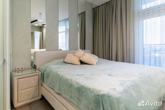 

Квартира-студия, 56 м², 2 кровати