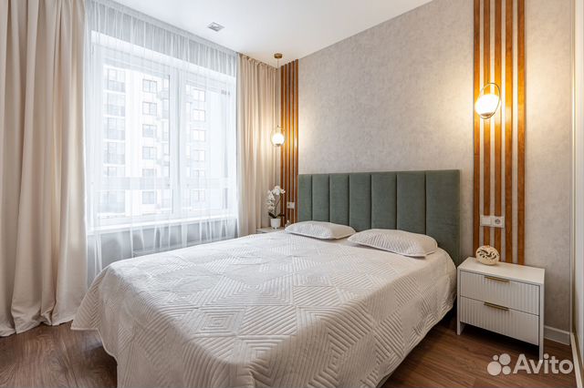 

1-к. квартира, 36 м², 2 кровати