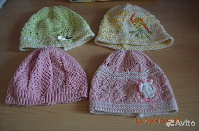 Весенние шапочки для девочки на 3-5 лет Весенние шапочки для девочки на 3-5 лет