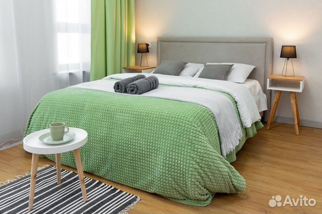 

Квартира-студия, 28 м², 2 кровати