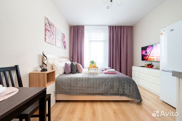 

Квартира-студия, 26 м², 1 кровать