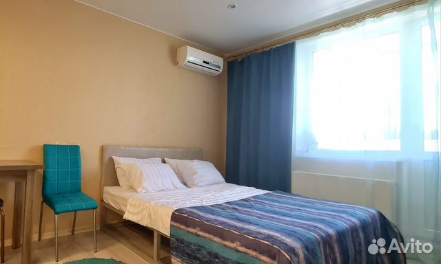 

Квартира-студия, 30 м², 2 кровати