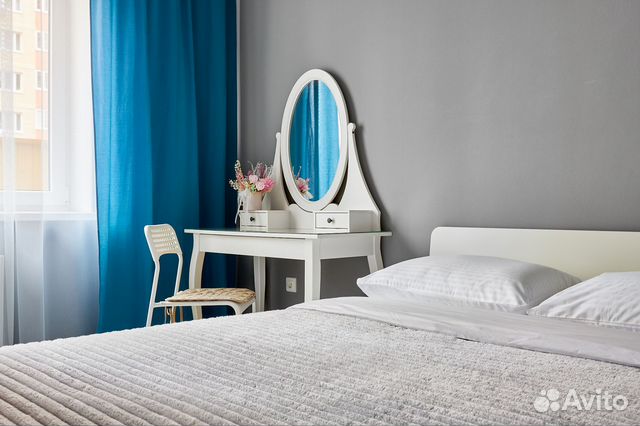 

1-к. квартира, 40 м², 2 кровати