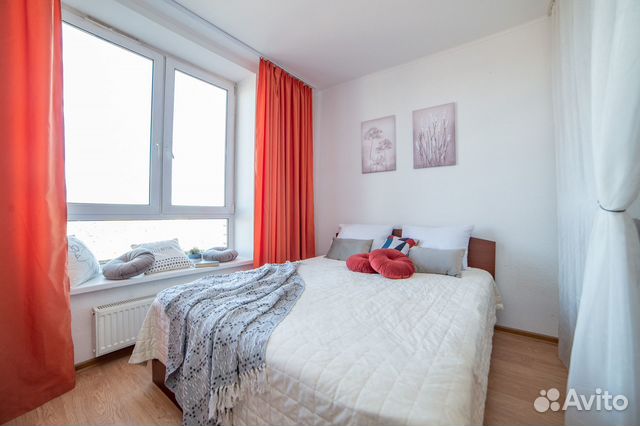 

1-к. квартира, 38 м², 2 кровати